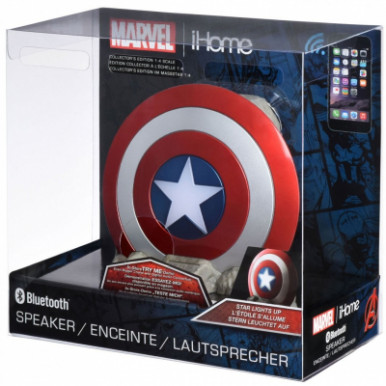 Акустическая система eKids/iHome MARVEL Captain America, Wireless-7-изображение