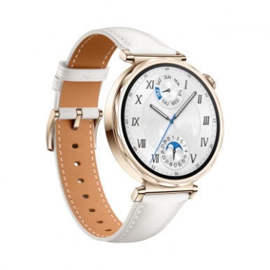 Смарт-годинник Huawei WATCH GT 5 41mm White Leather (55020DJT)-8-зображення