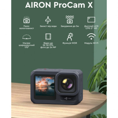 Екшн-камера AirOn ProCam X (4822356754478)-18-зображення