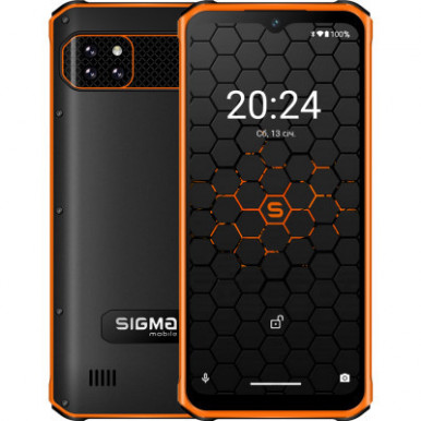 Смартфон Sigma X-treme PQ56 Black Orange (4827798338025)-6-зображення