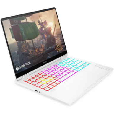 Ноутбук HP OMEN 14-fb0018ua 14" 2.8K OLED, Intel U9-185H, 32GB, F2TB, NVD4070-8, Win11, білий-7-зображення