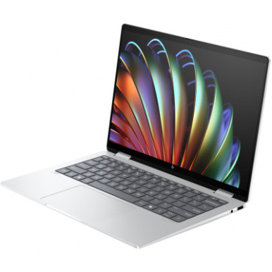 Ноутбук HP ENVY x360 14-fa0003ua 14" WUXGA IPS Touch, AMD R7-8840HS, 16GB, F1024GB, UMA, Win11, сріблястий-10-зображення