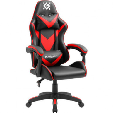 Крісло ігрове Defender xCom Black/Red (64337)-6-зображення