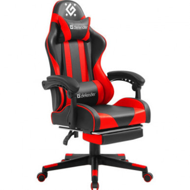 Крісло ігрове Defender Rock Black/Red (64346)-5-зображення
