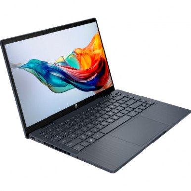 Ноутбук HP Pavilion x360 14-ek2001ua 14" FHD IPS Touch, Intel 7-150U, 16GB, F1024GB, UMA, DOS, синій-9-зображення