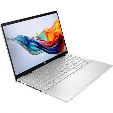 Ноутбук HP Pavilion x360 14-ek2002ua 14" FHD IPS Touch, Intel 7-150U, 16GB, F1024GB, UMA, DOS, сріблястий-9-зображення