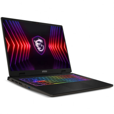 Ноутбук MSI Sword HX B14VGKG 16.0 QHD+, Intel i7-14650HX, 32GB, F1TB, NVD4070-8, DOS, чорний-16-зображення