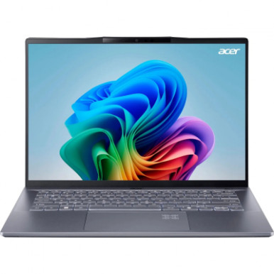 Ноутбук Acer Swift 14 AI SF14-51 14.5" 2.8K OLED, Intel U5-226V, 16GB, F512GB, UMA, Win11, сірий-8-зображення