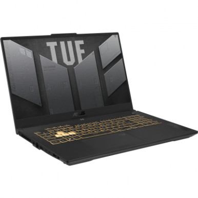 Ноутбук ASUS TUF F17 FX707VI-LL100 17.3" WQHD, Intel I7-13620H, 32GB, F1TB, NVD4070-8, NoOS, Сірий-14-зображення