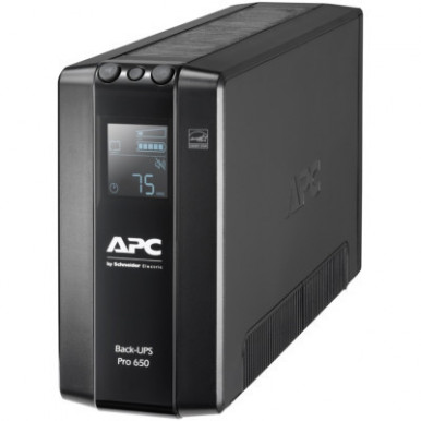 Пристрій безперебійного живлення APC Back-UPS Pro BR 650VA, LCD (BR650MI)-4-зображення