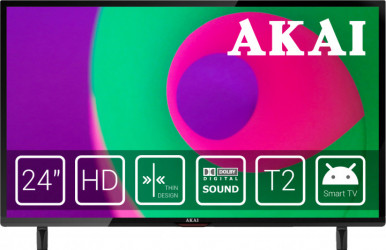 Телевізор LED AKAI UA24DF2110S-4-зображення