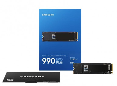 Накопитель SSD Samsung M.2 1TB PCIe 4.0 990EVO PLUS-1-изображение