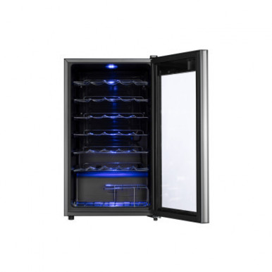 Холодильник для вина ARDESTO WCF-M34, 84.2см, 1 дв., Холод.відд. - 93л, ST, Темп.зон - 1, Чорний-20-зображення