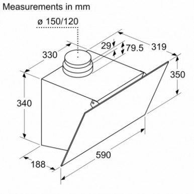 Витяжка кухонна Bosch DWK63PJ20T-14-зображення