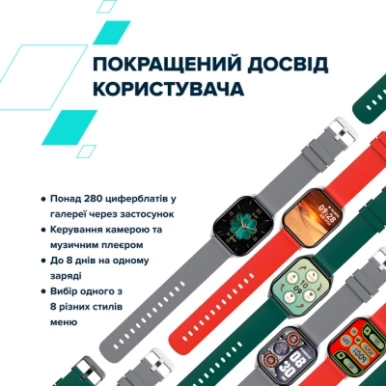 Смарт-годинник Canyon Chatter SW-58 BT-CALL Silver Grey (CNS-SW58SS)-12-зображення