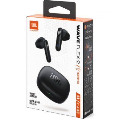 Навушники JBL Wave Flex 2 Black (JBLWFLEX2BLK)-13-зображення