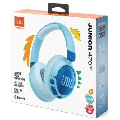 Навушники JBL JR 470 NC Blue (JBLJR470NCBLU)-15-зображення
