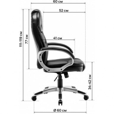 Офісне крісло GT Racer X-2852 Classic Gray (X-2852 Classic Fabric Gray)-19-зображення