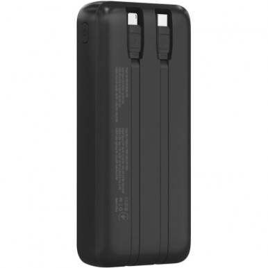 Батарея універсальна ColorWay 20 000 mAh EnergyPlus PD/18W, QC3.0/22.5W, Black (CW-PB200LPB4BK-PDD)-16-зображення