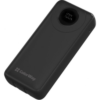 Батарея універсальна ColorWay 20 000 mAh EnergyPlus PD/18W, QC3.0/22.5W, Black (CW-PB200LPB4BK-PDD)-17-зображення