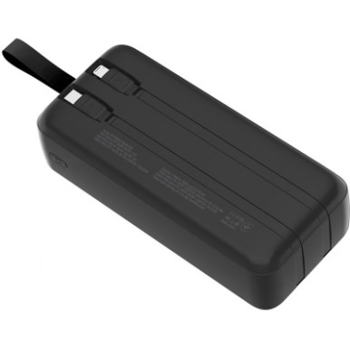 Батарея універсальна ColorWay 30 000 mAh EnergyPlus PD/18W, QC3.0/22.5W, Black (CW-PB300LPB4BK-PDD)-16-зображення