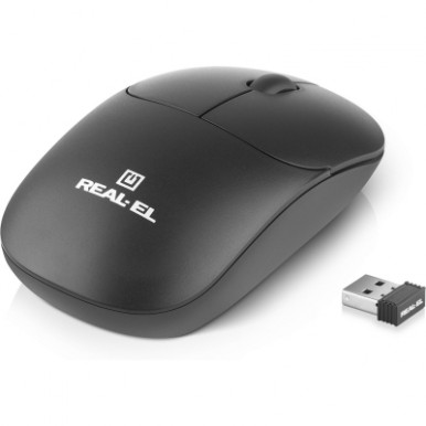 Мышка REAL-EL RM-313W Wireless Black (EL123200042)-12-изображение