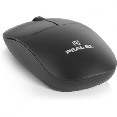 Мышка REAL-EL RM-313W Wireless Black (EL123200042)-15-изображение