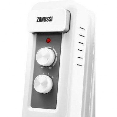 Масляный радиатор Zanussi ZOH/CS-09W 9 cекций, 2000 Вт, 25 м2, мех.упр-е-15-изображение