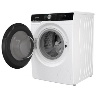 Пральна машина Gorenje фронтальна, 10кг, 1400, A+++, 60см, дисплей, інвертор, пара, Wi-Fi, підсвітка барабану, білий-20-зображення