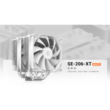 Кулер до процесора ID-Cooling SE-206-XT White-23-зображення