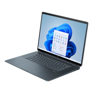 Ноутбук HP Spectre x360 16-aa0002ua 16" 2.8K OLED Touch, Intel U7-155H, 32GB, F1024GB, UMA, Win11, синій-7-зображення