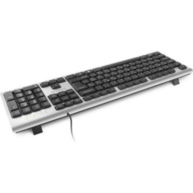 Клавіатура REAL-EL 507 Standard USB Silver-18-зображення