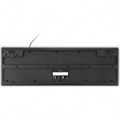 Клавіатура REAL-EL 507 Standard USB Silver-21-зображення