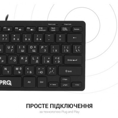 Клавіатура OfficePro SK240 USB Black (SK240)-14-зображення