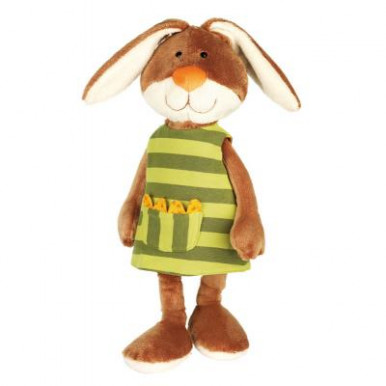 Мягкая игрушка sigikid Кролик в платье 40 см 38327SK-4-изображение