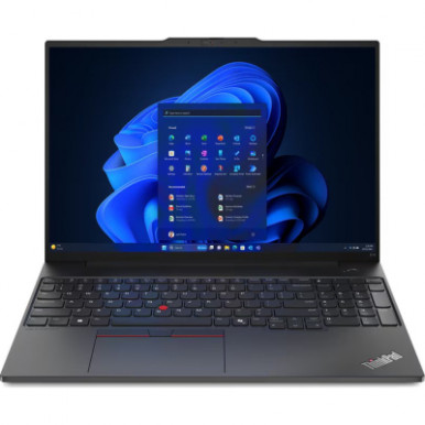 Ноутбук Lenovo ThinkPad E16-G2 16" WUXGA IPS AG, Intel U7-155H, 16GB, F1TB, UMA, DOS, чорний-9-зображення