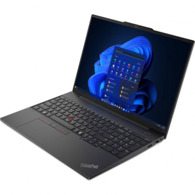 Ноутбук Lenovo ThinkPad E16-G2 16" WUXGA IPS AG, Intel U7-155H, 16GB, F1TB, UMA, DOS, чорний-11-зображення