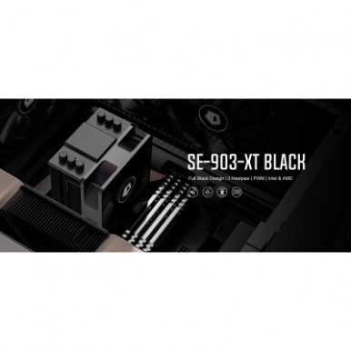 Кулер для процессора ID-Cooling SE-903-XT Black-23-изображение
