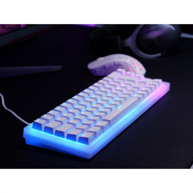 Клавіатура Xtrfy K5 68 keys Kailh Red Hot-swap RGB UA White (K5-RGB-CPT-TPWHITE-R-UKR)-11-зображення