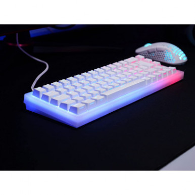 Клавіатура Xtrfy K5 68 keys Kailh Red Hot-swap RGB UA White (K5-RGB-CPT-TPWHITE-R-UKR)-12-зображення