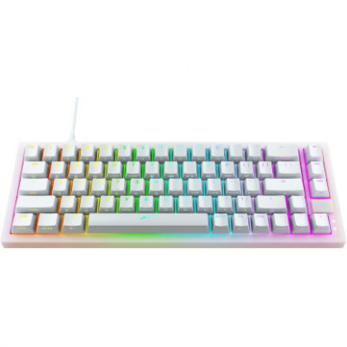 Клавіатура Xtrfy K5 68 keys Kailh Red Hot-swap RGB UA White (K5-RGB-CPT-TPWHITE-R-UKR)-15-зображення