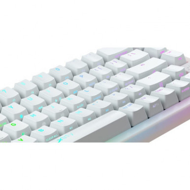 Клавіатура Xtrfy K5 68 keys Kailh Red Hot-swap RGB UA White (K5-RGB-CPT-TPWHITE-R-UKR)-18-зображення
