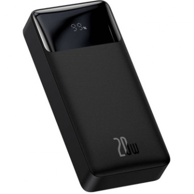 Батарея універсальна Baseus Bipow Digital Display 20000mAh 20W, Black (PPDML-M01) (PPBD050501)-10-зображення