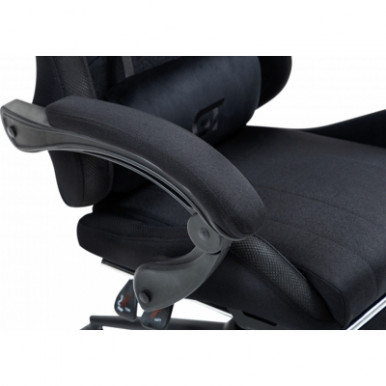 Кресло игровое GT Racer X-2325 Fabric Black LED (X-2325 Fabric Black L)-13-изображение