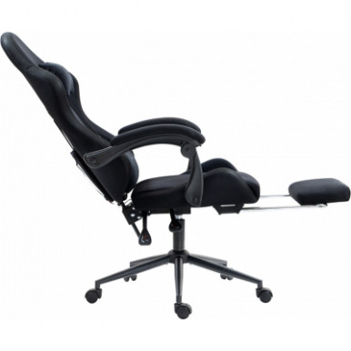 Кресло игровое GT Racer X-2325 Fabric Black LED (X-2325 Fabric Black L)-19-изображение