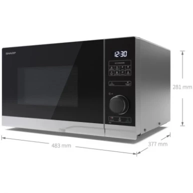 Мікрохвильова піч Sharp YC-PS234AE-S-11-зображення