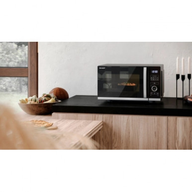 Микроволновая печь Sharp YC-QS254AE-B-12-изображение