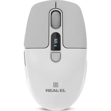 Мишка REAL-EL RM-480W Wireless/Bluetooth White (EL123200050)-17-зображення