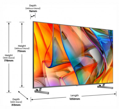 Телевізор HISENSE 55U6KQ-24-зображення