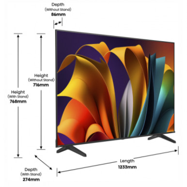 Телевізор HISENSE 55A6N-36-изображение